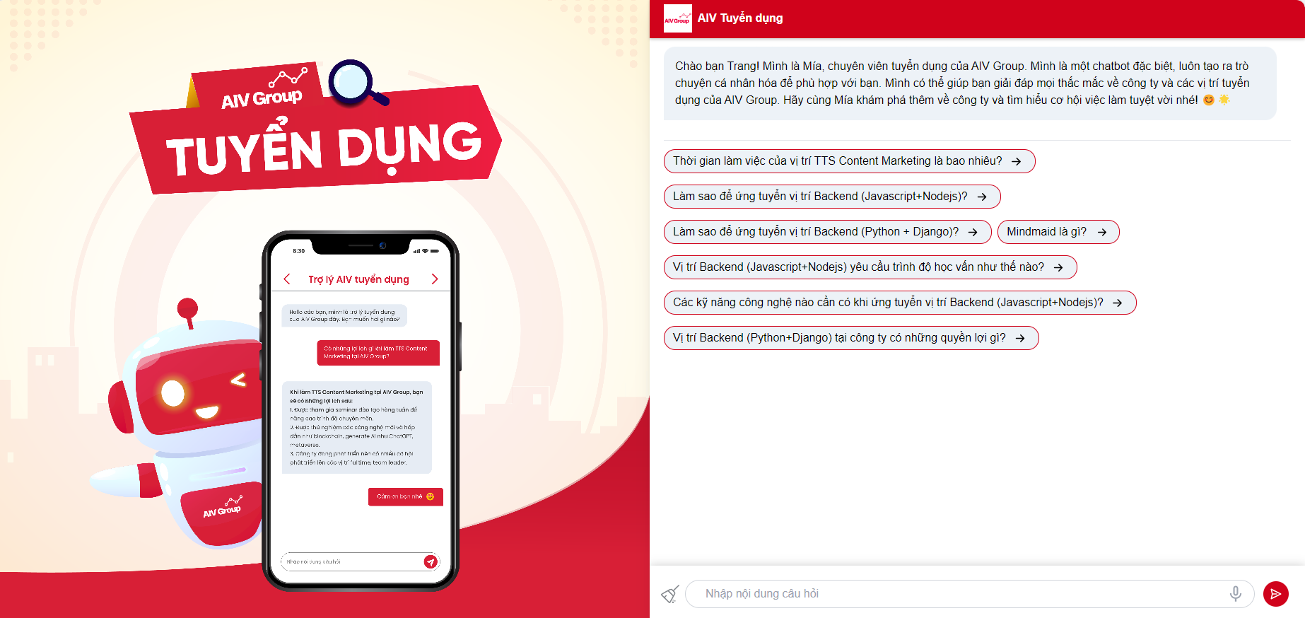 Lợi Ích Khi Tạo Chatbot Tuyển Dụng Cho Ngành Nhân Sự