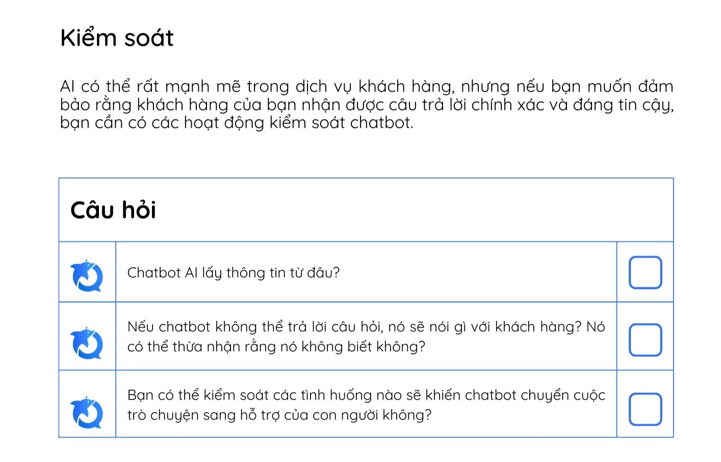 Bí Quyết Lựa Chọn AI Chatbot Đáng Tin Cậy: Checklist Đánh Giá