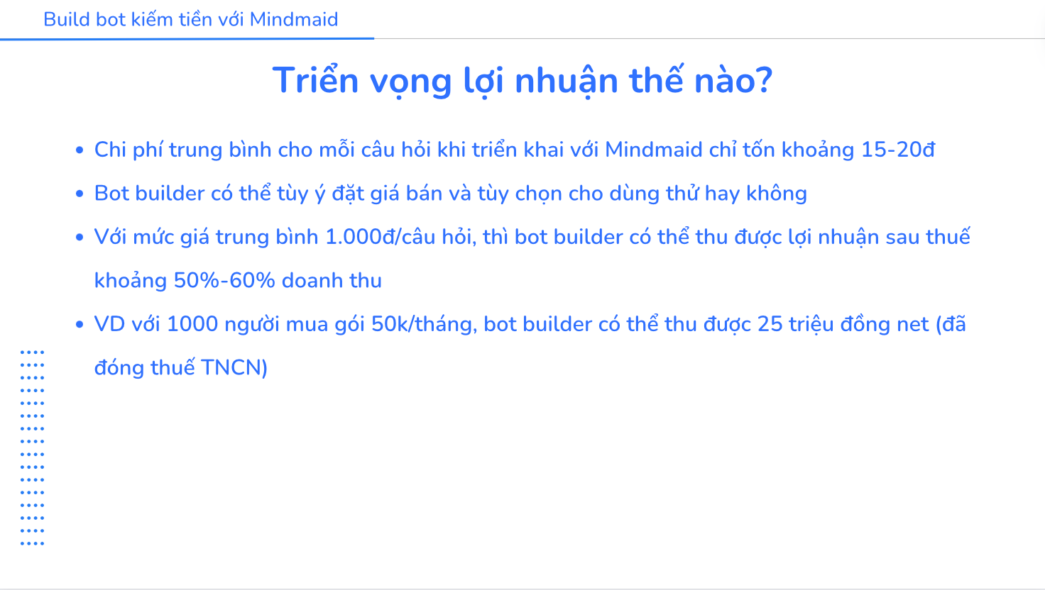 [Recap] Workshop Tạo thu nhập thụ động với Chatbot AI